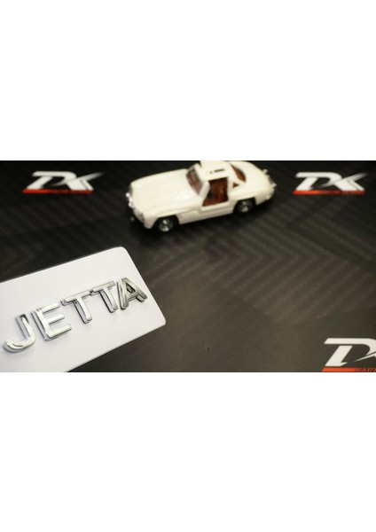 Volkswagen Jetta 2014-2021 Bagaj 3m 3D Krom Abs Yazı Logo Amblem