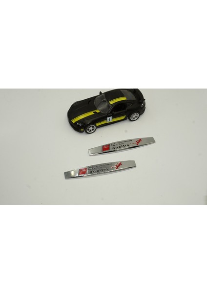 Audi Quattro Gecko Logo Yan Çamurluk 3m 3D Krom Metal Logo Amblem fiyatları