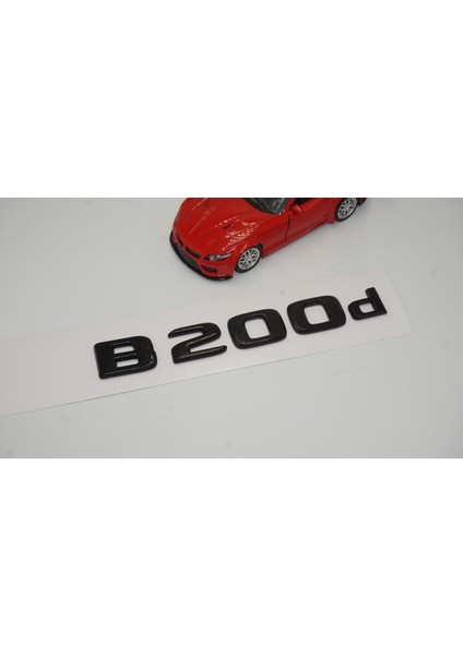 B 200D Bagaj Parlak Siyah Abs 3m 3D Yazı Logo fiyatları