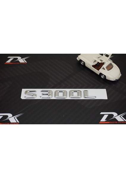 S300L Bagaj Krom Metal 3m 3D Yazı Logo