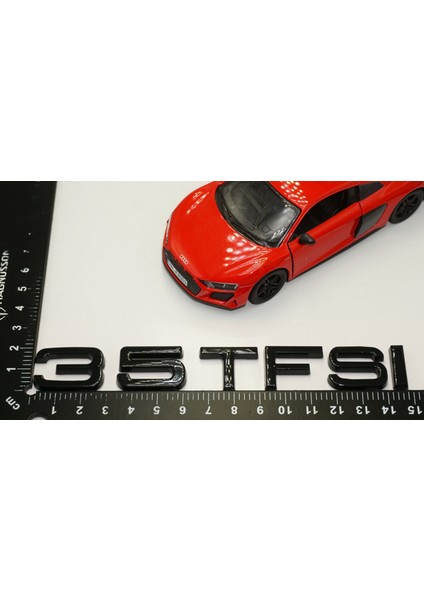 Audi 35 Tfsi Siyah Abs 3m 3D Bagaj Yazı Logo Orjinal Ürün indirimleri