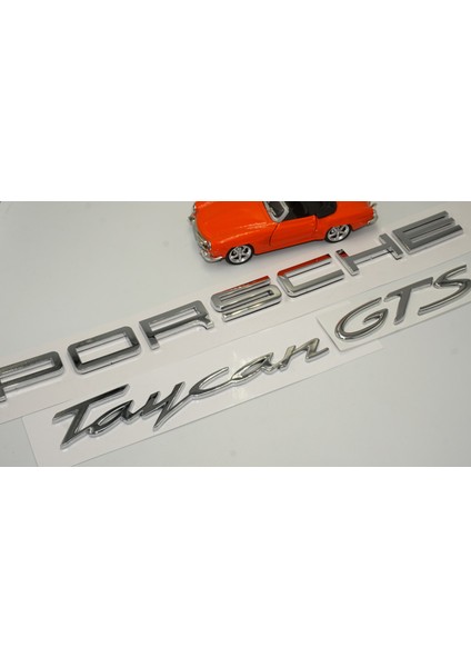 Porsche Taycan Gts Bagaj 3m 3D Abs Yazı Logo Amblem Seti Orjinal Ürün