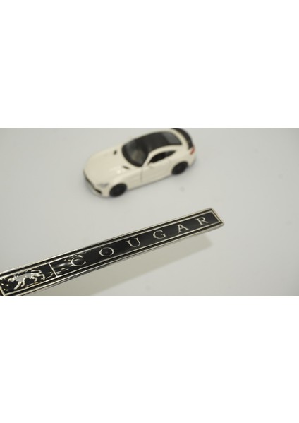 Jaguar Cougar Krom Metal Bagaj Logo Amblem Arma