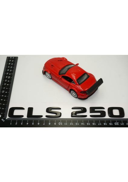 Cls 250 Bagaj Parlak Siyah Abs 3m 3D Yazı Logo