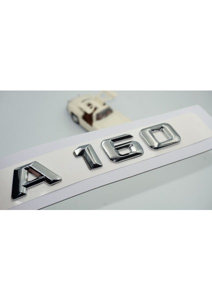 A 160 Bagaj Krom Metal 3m 3D Yazı Logo
