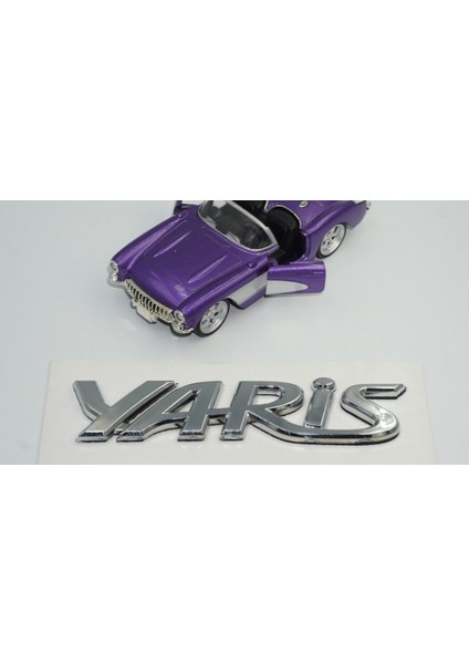 Yaris 3m 3D Bagaj Yazı Logo Amblem