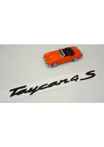 Porsche Taycan 4s Bagaj 3m 3D Abs Yazı Logo Amblem Orjinal Ürün