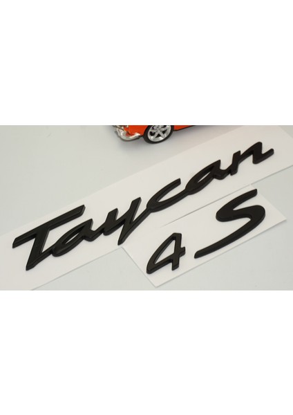 Porsche Taycan 4s Bagaj 3m 3D Abs Yazı Logo Amblem Orjinal Ürün