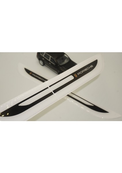 Porsche Cayenne Logo Yan Çamurluk 3m 3D Damla Silikon Yeni Nesil Logo Amblem