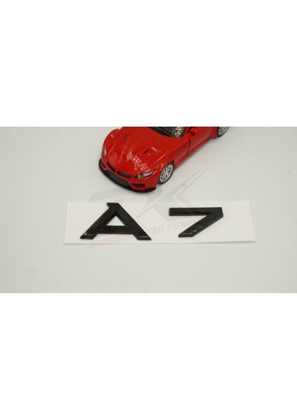 Audi A7 Bagaj Parlak Siyah 3m Yazı Logo Orjinal Ürün modelleri