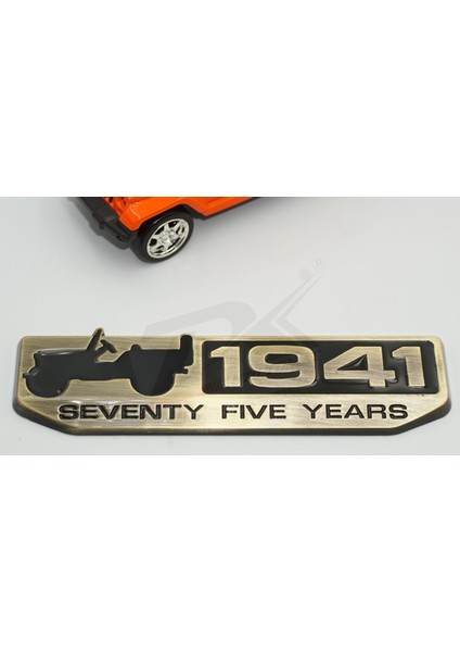 Jeep 1941 Wrangler Cherokee Renegade Patriot Bagaj Yazı Krom Metal 3m Logo modelleri