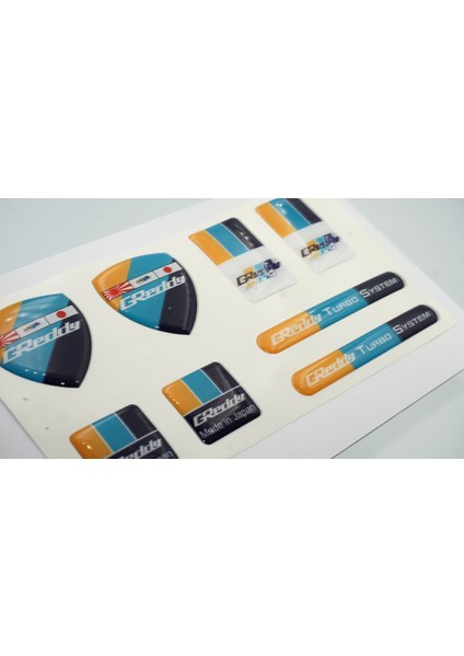 G Reddy Logo Damla Silikon Grup Sticker