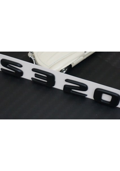 S320 Bagaj Yazı Logo Mat Siyah Renk Oem Ürün modelleri