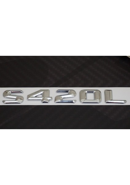 S420L Bagaj Krom Metal 3m 3D Yazı Logo fiyatları