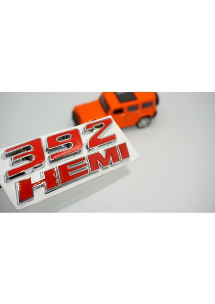 Dodge Challenger Charger 6.4l 392 Hemı Bagaj Krom Metal Yazı Amblem Arma