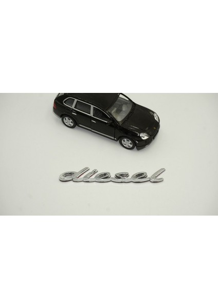 Porsche Diesel Krom Abs 3m 3D Çamurluk Yanı Yazı Logo Orjinal Ürün modelleri