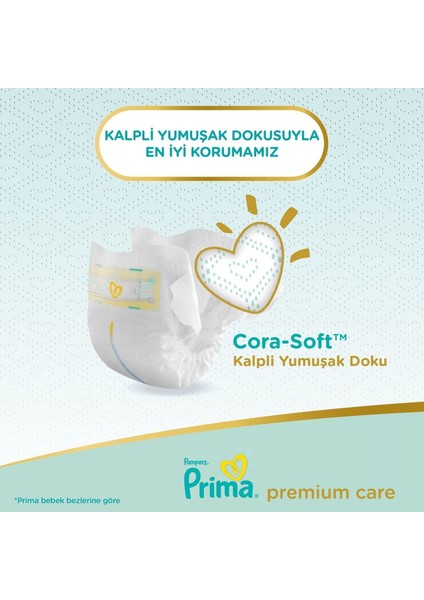 Prima Premium Care Bebek Bezi Fırsat Paketi 4 Beden 84 Adet fırsatları