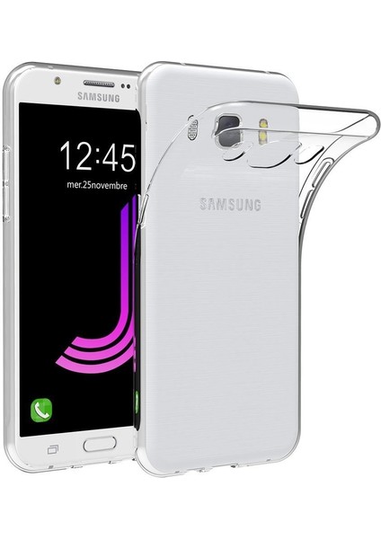 Samsung Galaxy J7 Core J701 Kılıf Soft Silikon Şeffaf Arka Kapak