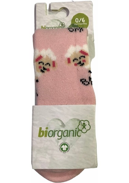 Çorap Külotlu Havlu Kuzulu Pembe