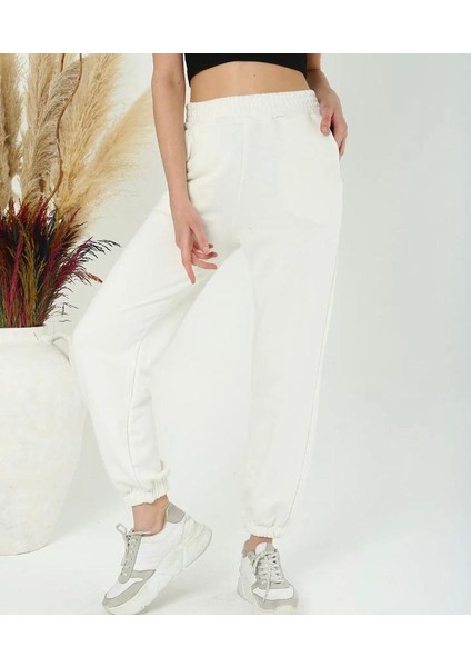 3 Iplik Şardonlu Basic Jogger Eşofman Altı