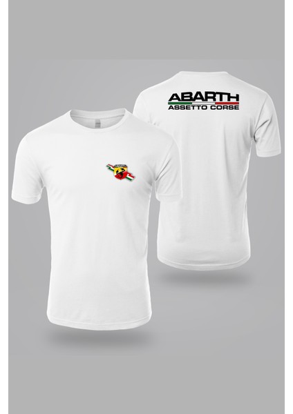 Abarth Sırt Baskılı Tişört