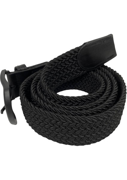 Elastik Esnek Unisex Örgü Kemer Siyah modelleri