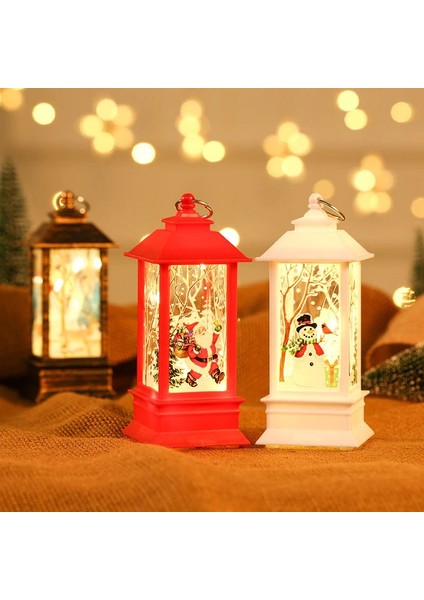 LED Işıklı Mum Noel Baba Kardan Adam Dekor Işık Yılbaşı Işıkları Dekor Masa Lambası Noel Pilli LED Işık fiyatları