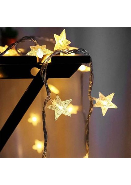 LED Işıklı Yıldız 3m 20’li