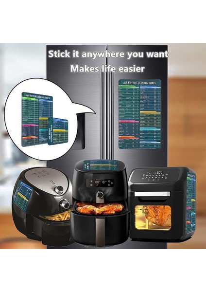 2 Parça Yui / Xiaomi / Philips / Kumtel Uyumlu Air Fryer Yemek Kitabı - Siyah (Yurt Dışından) indirimleri