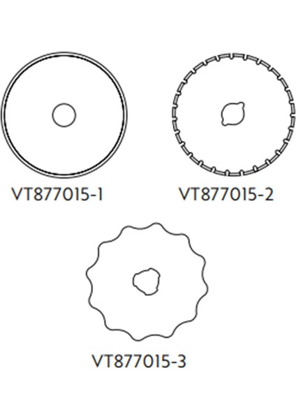 Vip-Tec Yuvarlak Kesim Bıçağı 45 mm 875151