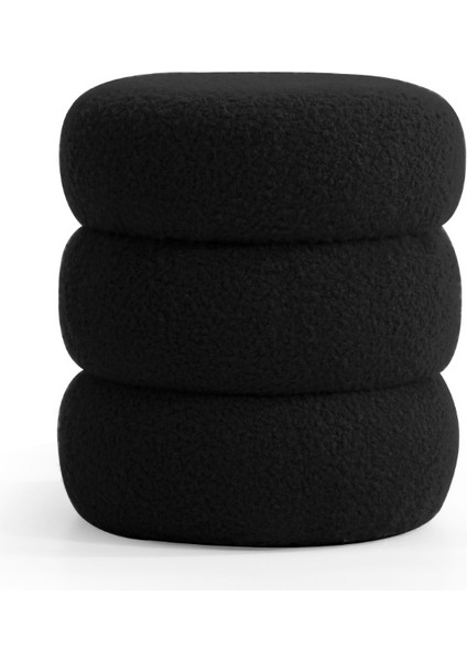 Bukle Puf Teddy Kumaş Boum Puf Makyaj Pufu