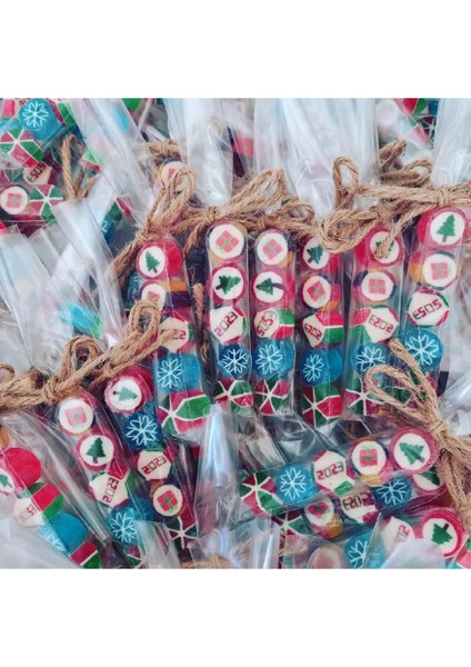 Yılbaşı Özel Parmak Şeker 50 Adet