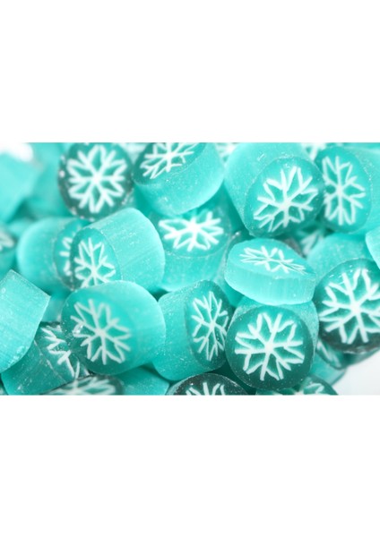 Kar Tanesi Desenli Lolly Şeker 100 Gr.