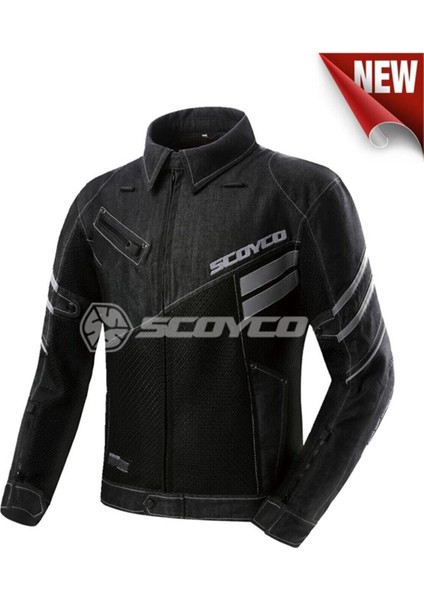 JK36-C Korumalı Yazlık Kot Mont