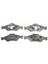 Ford Fıesta- 00/02 Ön Fren Balatası 1,0/1,3/1,4/1,8 (Disk) (149,9X54X17,5/15 1,4X52,2X17,5)(BRAMAX) YS61-2K021-AA 1