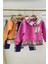 Mojo Kız Bebek Oduncu Yaka Şardonlu Takım 22835 Pembe 5