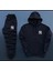 Yeni Sezon Unisex Ny Baskılı Siyah Pamuklu Hoodie- Pamuklu Siyah Eşofman Altı Takım 2'li 1