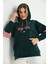 Yeşil Dz Yz 608 Nakışlı Sweatshirt 1