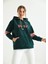 Yeşil Dz Yz 608 Nakışlı Sweatshirt 5
