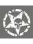 Yıldızlı Punisheroto Araba Sticker 2
