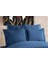 Monaco Bambu Jakar Kumaş Indigo Ikili Oksford 60X80CM Yastık KILIFI-1324 1