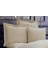 Monaco Bambu Jakar Kumaş Bej Ikili Oksford 60X80 cm Yastık Kılıfı - 1321 1