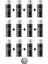 12 Adet Ral 9006 Metalik Gri Sprey Boya 400 Ml 1
