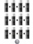 12 Adet Ral 7040 Beton Gri Sprey Boya 400 Ml 1