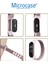 Xiaomi Mi Band 5-6-7 Hasır Örgü Desenli Esnek Kordon Kayış - KY47 5