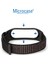 Xiaomi Mi Band 5-6-7 Hasır Örgü Desenli Esnek Kordon Kayış - KY47 3
