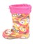 Moda Ayakkabı 23-109 Srb Pembe Emoji Kürklü Kız Çocuk Çizme 4