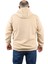 Mocgrande Büyük Beden Erkek Fermuarlı 3ip Sweat Everything 22737 Bej 4