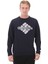 Csc M Centered Gem Crew Lacivert Sweatshirt 1