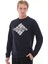 Csc M Centered Gem Crew Lacivert Sweatshirt 2